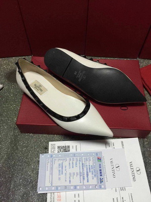 Valentino Shallow mouth flat shoes Women--051